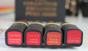 color riche loreal reds